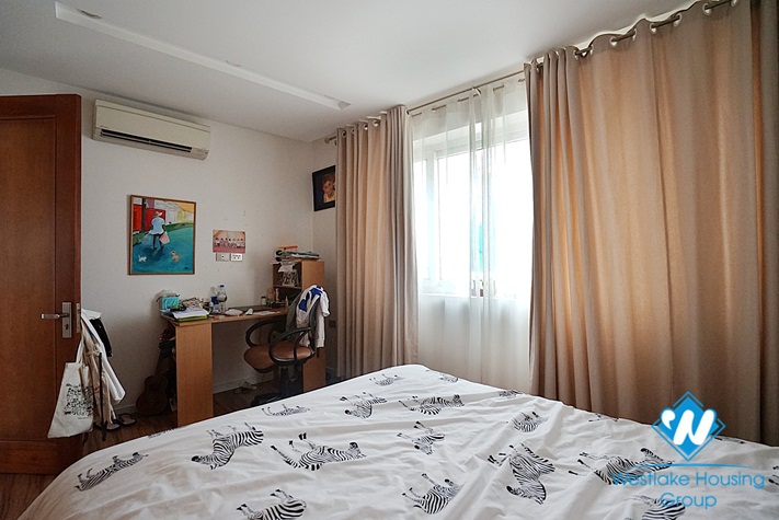 The ideal light-designed duplex apartment with three bedrooms for rent in Hai Ba Trung, Ha Noi